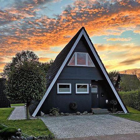 Nur-Dach-Haus Am Alfsee Rieste Eksteriør billede